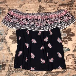 off the shoulder, blouse